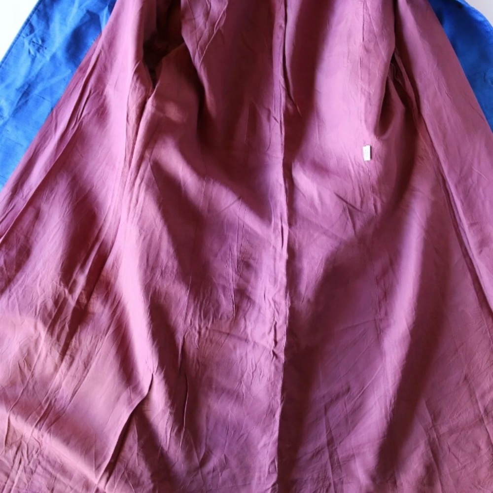Raincheetahs‎ by Naman VTG Cobalt Blue Raincoat - Picture 4 of 7